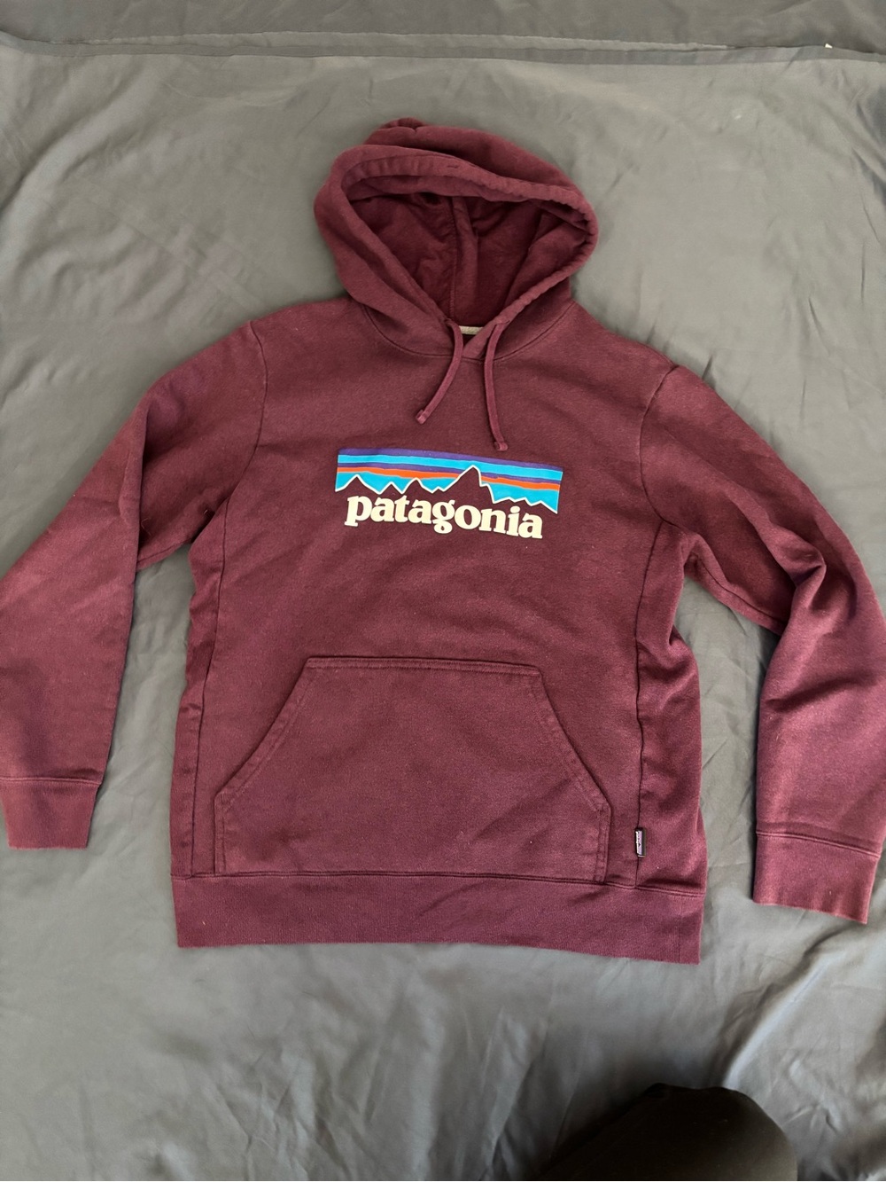 Patagonia - Burgundy Logo Hoodie